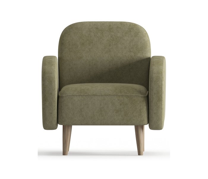 Кресло Бризби оливкового цвета - купить Интерьерные кресла по цене 15490.0
