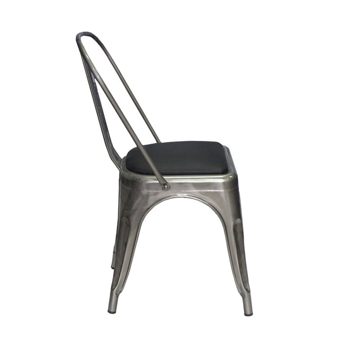 Стул Tolix Soft серого цвета - лучшие Обеденные стулья в INMYROOM