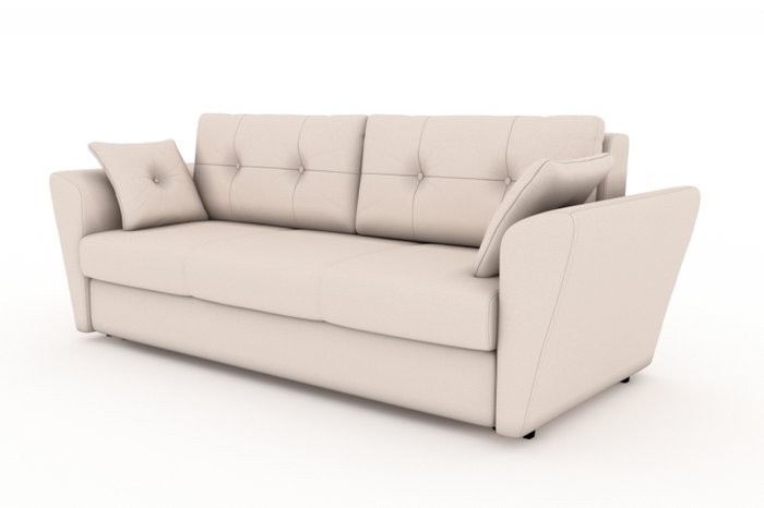 Прямой диван-кровать Neapol бежевого цвета