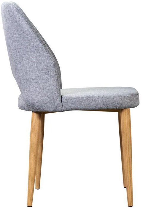 Стул Ledger Сканди Грей серого цвета - лучшие Обеденные стулья в INMYROOM