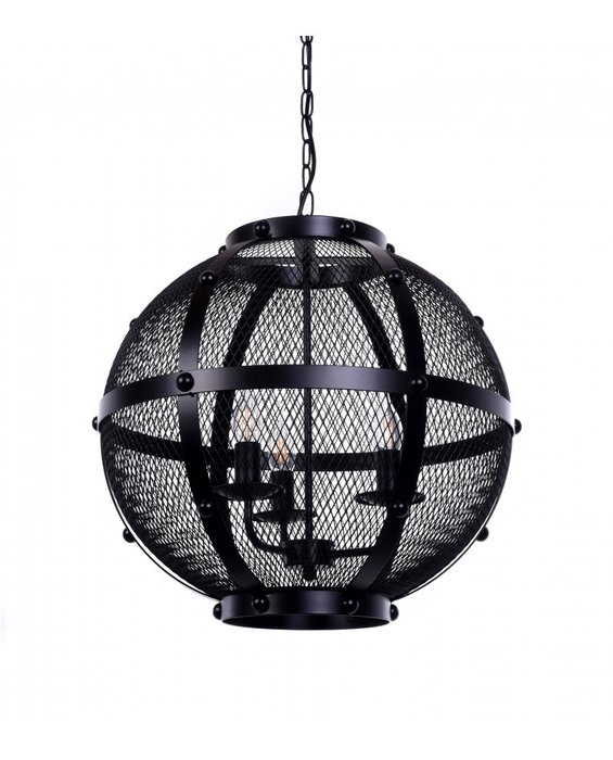 Подвесной светильник Cavaro черного цвета - купить Подвесные люстры по цене 12500.0