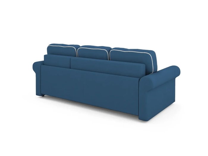 Угловой Диван-кровать Tulon правый синего цвета - лучшие Угловые диваны в INMYROOM