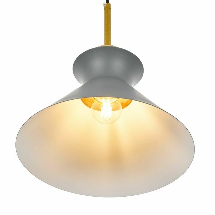 Подвесной светильник Kristina MR1351-1P (стекло, цвет серый) - лучшие Подвесные светильники в INMYROOM