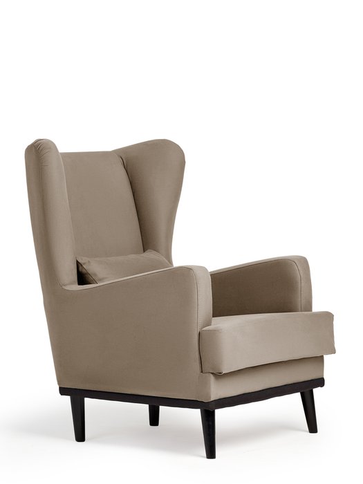 Кресло Оскар zara темно-бежевого цвета - купить Интерьерные кресла по цене 11570.0