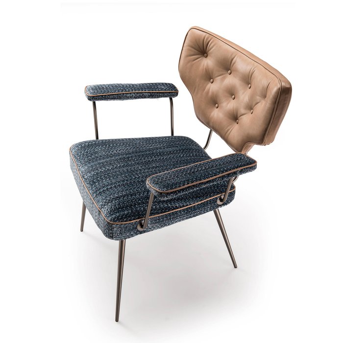 Кресло Twiggy с металлическими ножками - лучшие Интерьерные кресла в INMYROOM