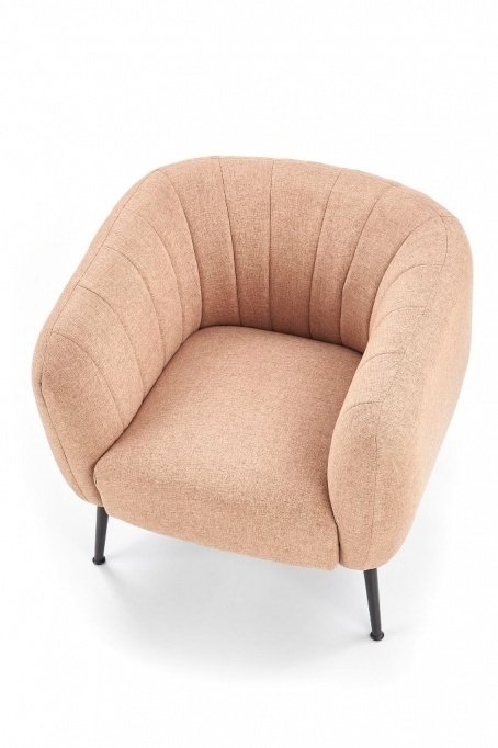 Кресло Lusso бежевого цвета - купить Интерьерные кресла по цене 34737.0