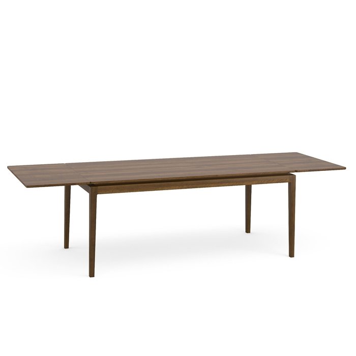 Раздвижной обеденный стол Yolo коричневого цвета - лучшие Обеденные столы в INMYROOM