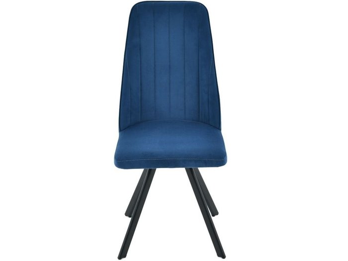 Стул Silvio синего цвета - лучшие Обеденные стулья в INMYROOM