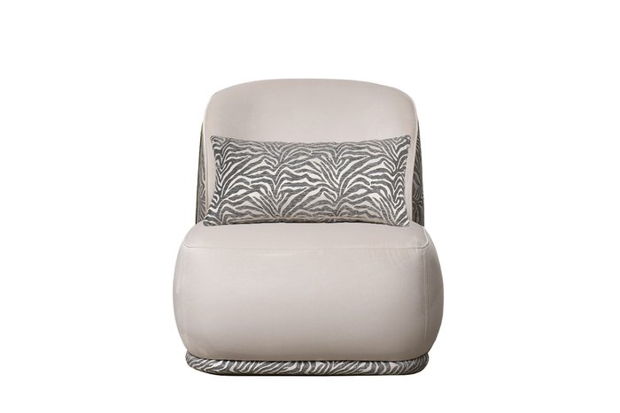 Кресло Capri Basic бежевого цвета - купить Интерьерные кресла по цене 49725.0