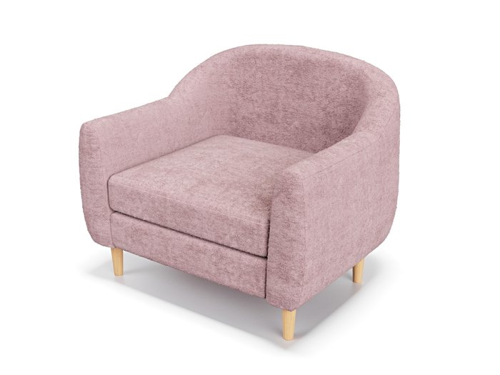 Кресло Орак розового цвета
