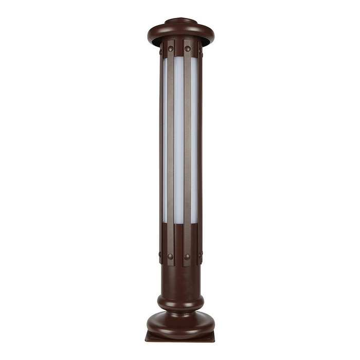 Уличный фонарь Колонна коричневого цвета - купить Наземные светильники по цене 29990.0
