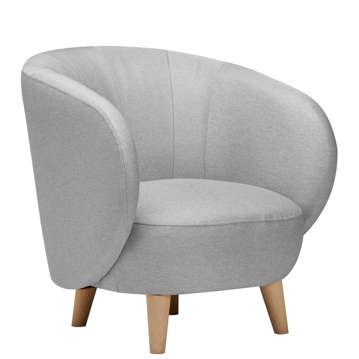 Кресло Мод серого цвета - купить Интерьерные кресла по цене 16330.0
