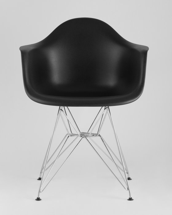 Cтул Selena Dar черного цвета - лучшие Обеденные стулья в INMYROOM