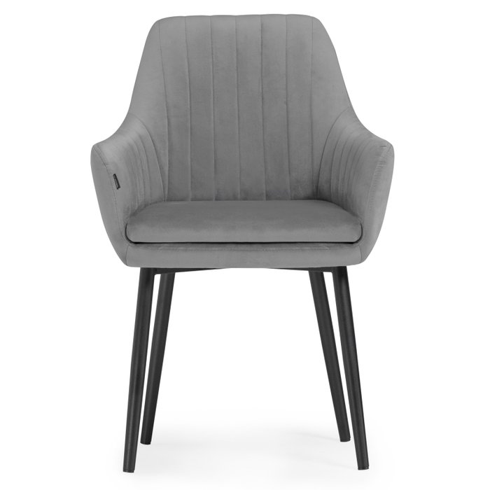 Стул Райнер серого цвета - купить Обеденные стулья по цене 7390.0