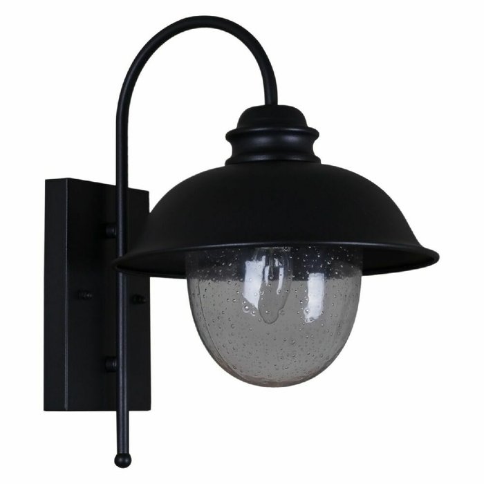 Уличный настенный светильник 08300-9.2-001SJ BK черного цвета - купить Настенные уличные светильники по цене 6270.0