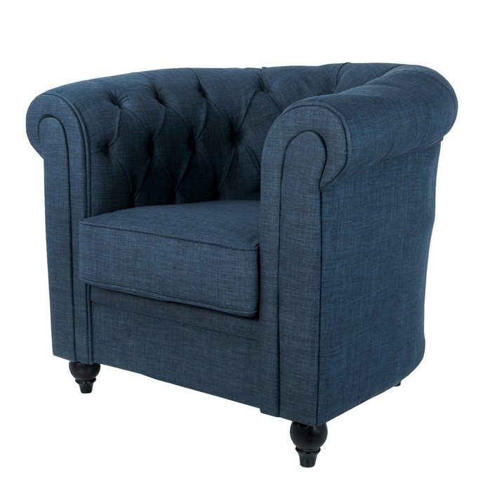 Кресло Nala blue - лучшие Интерьерные кресла в INMYROOM