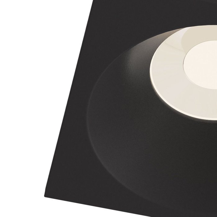 Встраиваемый светильник Zoom черного цвета - купить Встраиваемые споты по цене 1190.0