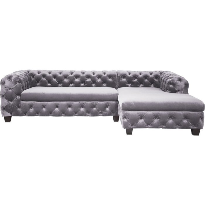 Угловой диван Desire серого цвета