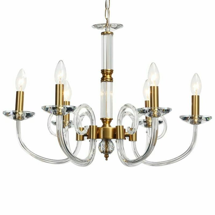 Люстра подвесная хрустальная Stilfort 1050/03/06P серия Glass - лучшие Подвесные люстры в INMYROOM Люстра подвесная хрустальная Stilfort 1050/03/06P серия Glass - лучшие Подвесные люстры в INMYROOM