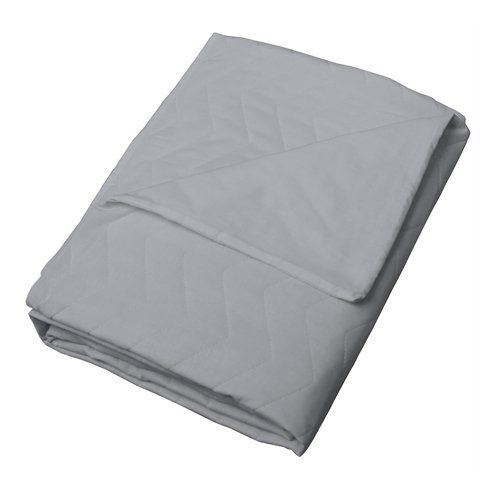 Пододеяльник 'Цвет эмоций' 146х210 стеганый на молнии Зима-лето, поплин, 100% хлопок, пл. 110 гр./кв. м., 'Грей'