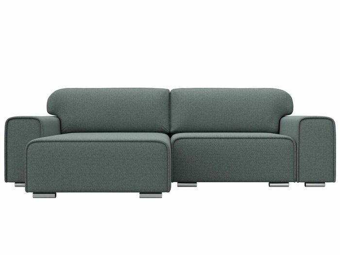 Угловой диван-кровать Лига 029 серого цвета левый угол - купить Угловые диваны по цене 63999.0