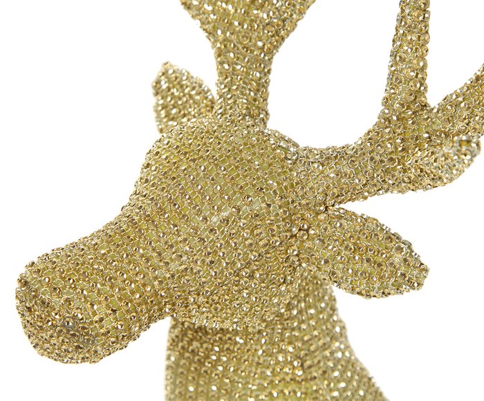 Новогодняя игрушка EDG украшена кристаллами платинового цвета - лучшие Фигуры и статуэтки в INMYROOM