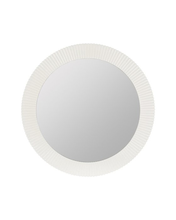 Настенное зеркало Джослин белого цвета