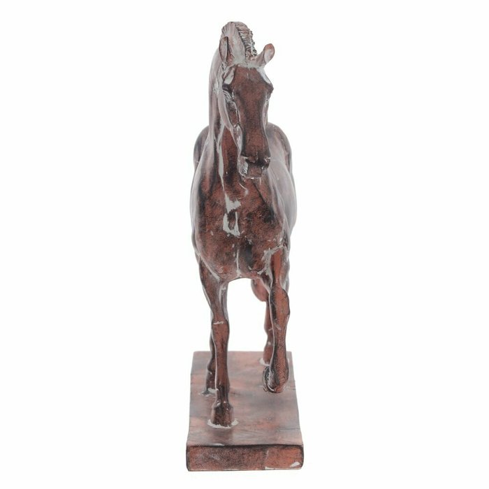 Декоративная фигурка Лошадь коричневого цвета - лучшие Фигуры и статуэтки в INMYROOM
