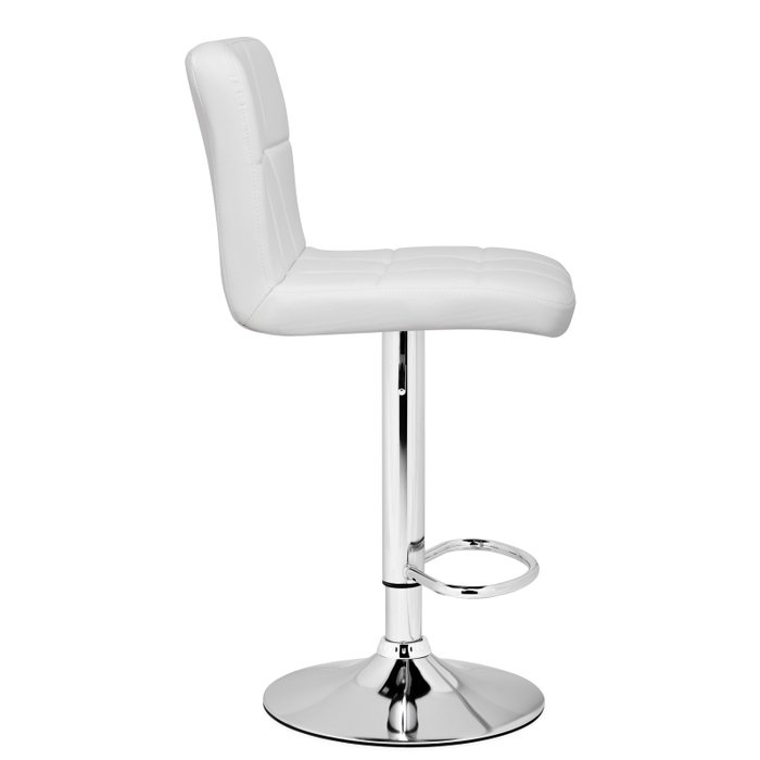 Стул с регулируемой высотой Paskal белого цвета - лучшие Барные стулья в INMYROOM