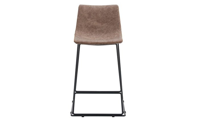 Полубарный стул коричневого цвета - купить Барные стулья по цене 12500.0