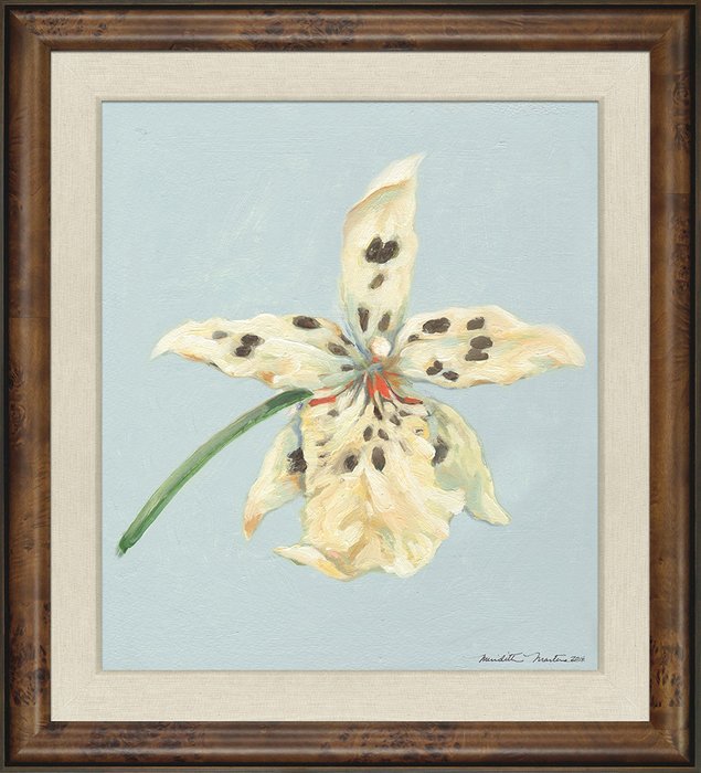 Картина Орхидея в деревянном багете