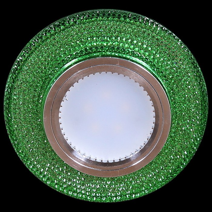 Встраиваемый светильник 14350-9.0-001LD MR16+LED3W LGN (стекло, цвет зеленый) - купить Встраиваемые споты по цене 110.0 Встраиваемый светильник 14350-9.0-001LD MR16+LED3W LGN (стекло, цвет зеленый) - купить Встраиваемые споты по цене 110.0