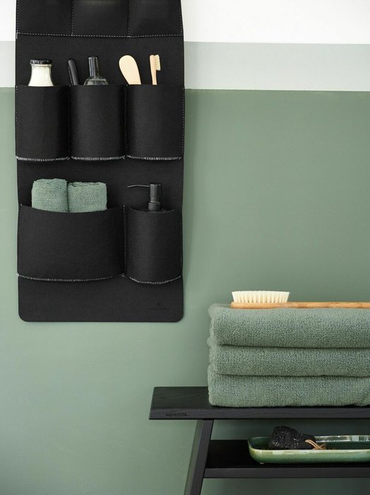Подставка для ванной комнаты Ugo темно-зеленого цвета - лучшие Контейнеры и подставки в INMYROOM