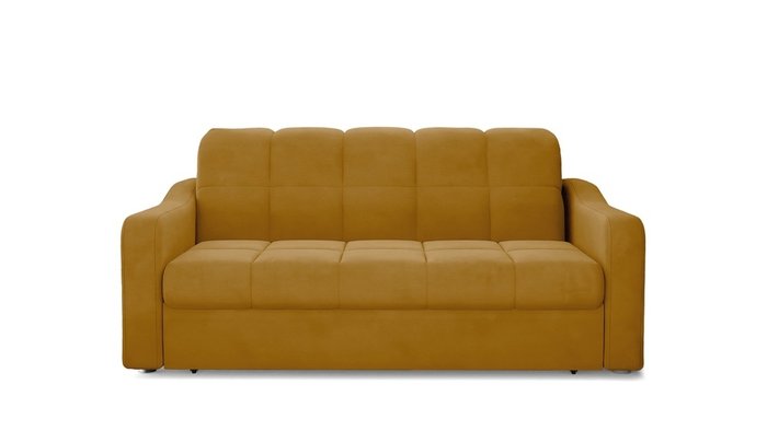 Диван Стелла Лайт 140х200 желтого цвета - купить Прямые диваны по цене 47540 Диван Стелла Лайт 140х200 желтого цвета - купить Прямые диваны по цене 47540