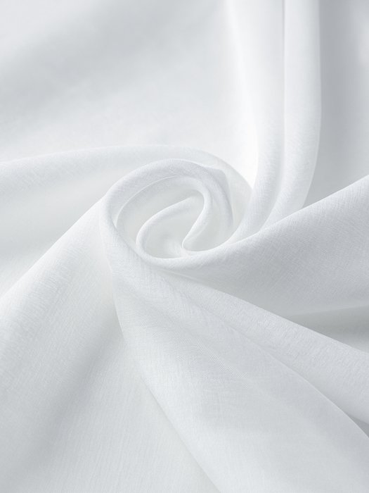 Тюль Mona 295х500 белого цвета - лучшие Шторы в INMYROOM