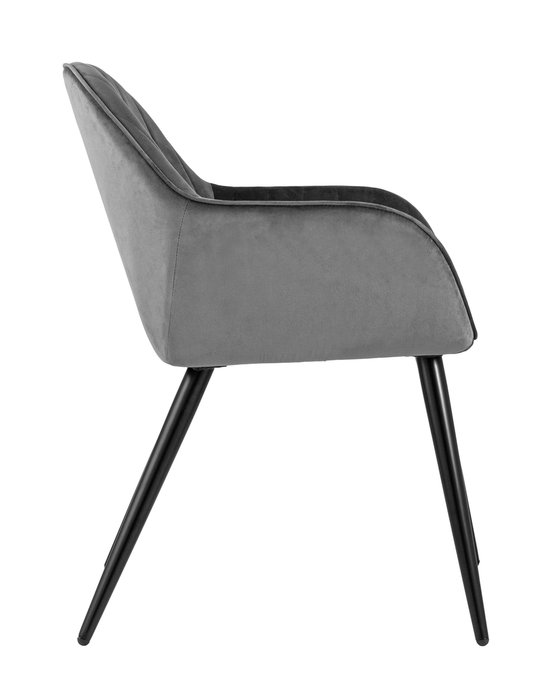 Стул Кристи серого цвета - лучшие Обеденные стулья в INMYROOM