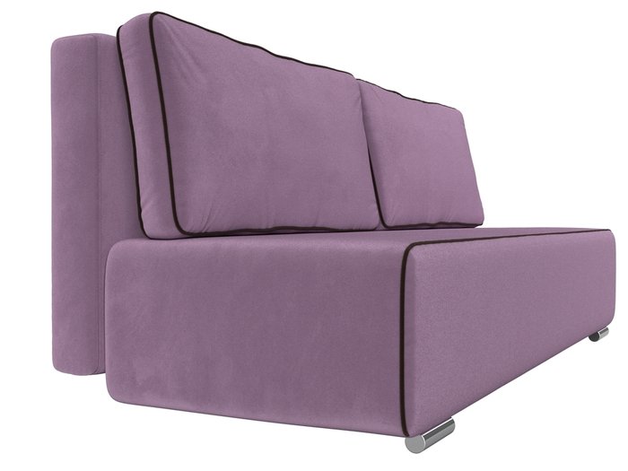 Прямой диван-кровать Уно сиреневого цвета - лучшие Прямые диваны в INMYROOM