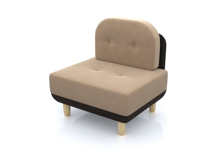 Кресло Торли бежевого цвета - купить Интерьерные кресла по цене 19990.0