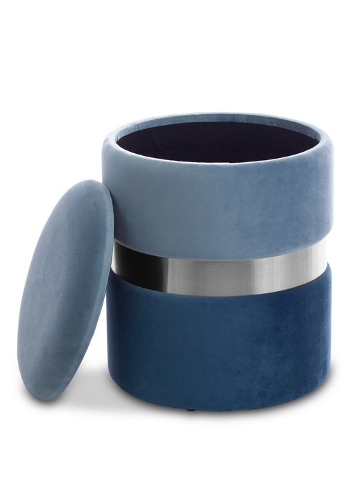 Пуфик small сине-голубого цвета IMR-1264640 - купить Пуфы по цене 4500.0
