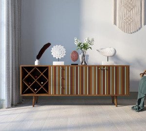 Комод Berber с бутылочницей 20 принт - лучшие Комоды в INMYROOM