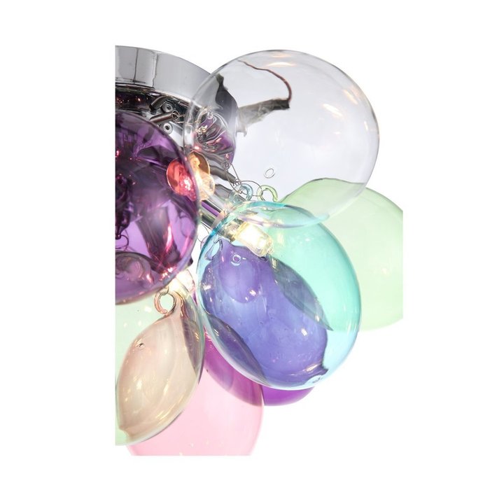 Потолочная люстра Sospiro с разноцветными плафонами - лучшие Потолочные люстры в INMYROOM