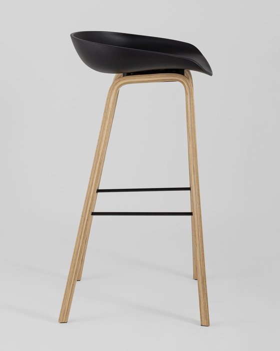 Барный стул Libra черного цвета - лучшие Барные стулья в INMYROOM