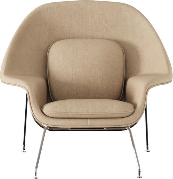 Кресло Авеста бежевого цвета - лучшие Интерьерные кресла в INMYROOM