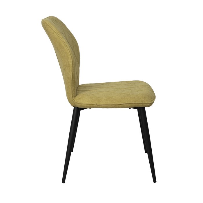 Стул Berry бледно-желтого цвета - лучшие Обеденные стулья в INMYROOM
