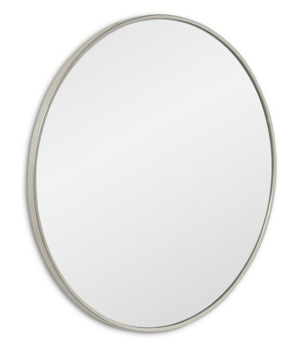 Зеркало настенное Ala S в раме серебряного цвета - купить Настенные зеркала по цене 8700.0