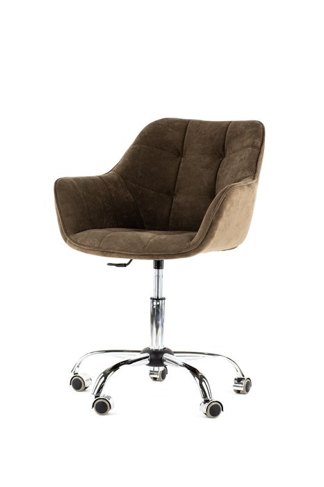 Стул Terra wheel коричневого цвета - лучшие Офисные кресла в INMYROOM