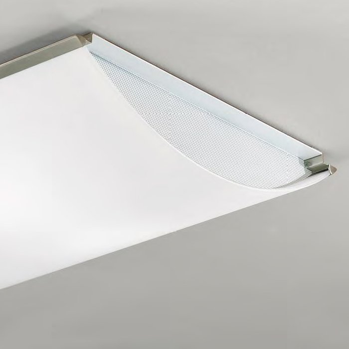 Настенный/Потолочный светильник Zonca из белого матового стекла - лучшие Бра и настенные светильники в INMYROOM