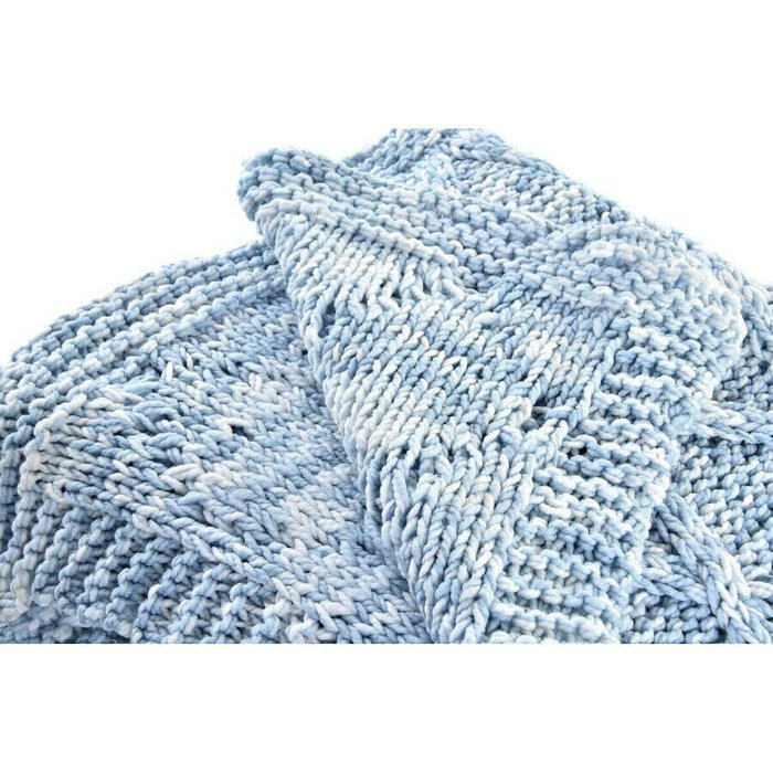 Покрывало DKD Home Decor 150 x 125 x 1 см Синий (2 штук) - лучшие Покрывала в INMYROOM Покрывало DKD Home Decor 150 x 125 x 1 см Синий (2 штук) - лучшие Покрывала в INMYROOM