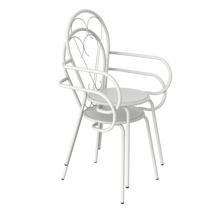 Стул Abela белого цвета - лучшие Обеденные стулья в INMYROOM