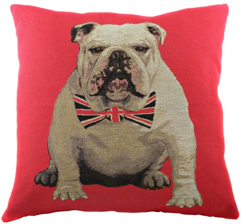 Подушка с британским флагом Bulldog 